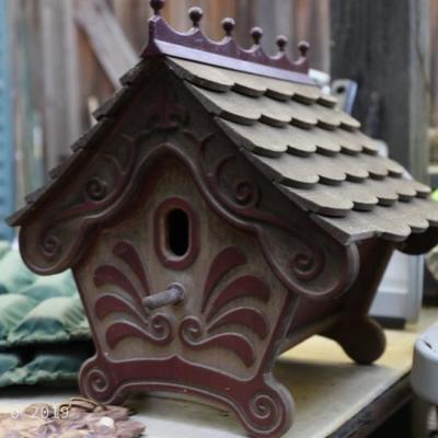 beautiful bird house
