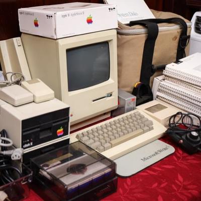 1980's Apple McIntosh and Accessories 