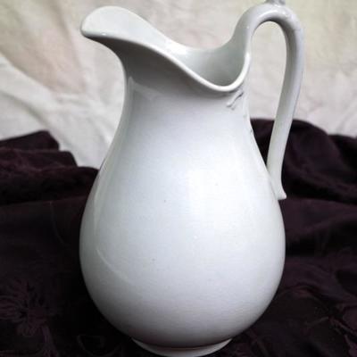 Antique water pitcher