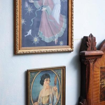 vintage and antique wall art