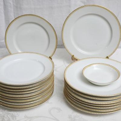 antique limoge dinner plates 