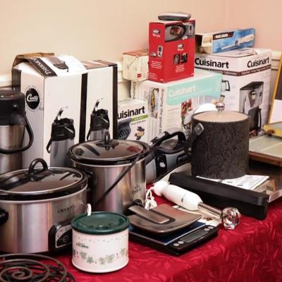 New and open box kitchen appliances