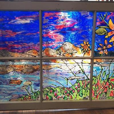 "View From My Window" by Sharon Covington 