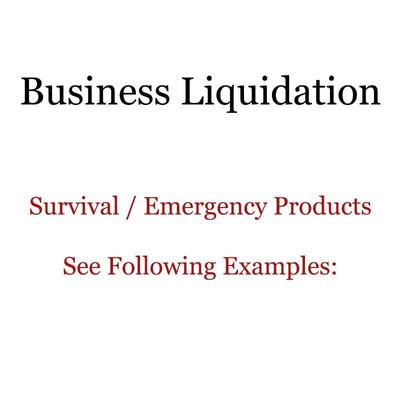 Following Items are part of a business liquidation.  Have quantity of each item.