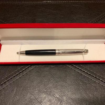 Swiss Caran dâ€™Ache Sterling Silver Ball Point Pen
