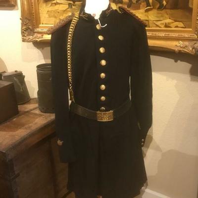 Antique 19th Century Order of Odd Fellows Patriarchs Militant Uniform  
