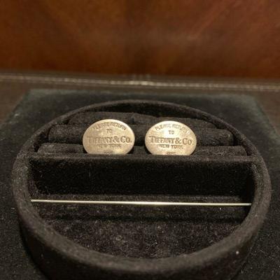 Tiffany & Co. Sterling Silver Cuff Links