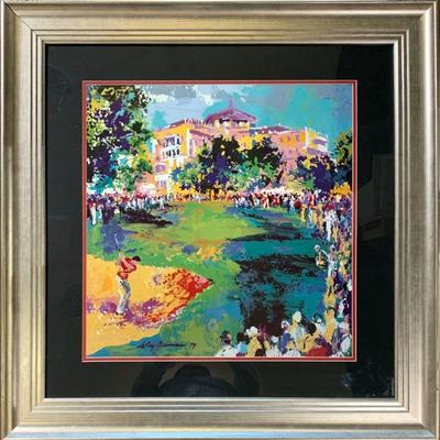 Leroy Neiman Signed Limited Edition Entitled "Westchester Classic" (Golf) 