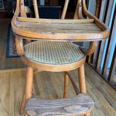 19th Century High Chair