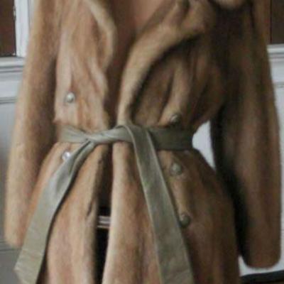 Vintage Full Length Mink Coat