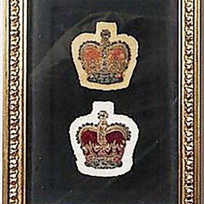 Original British Royal Military Bullion Badges