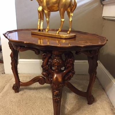 Ornately Carved Table