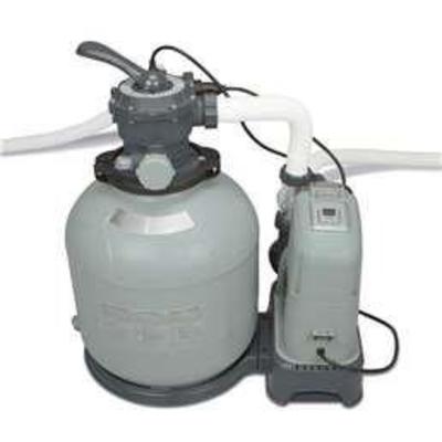 Intex 2650 GPH Saltwater System & Sand Filter Pump ...