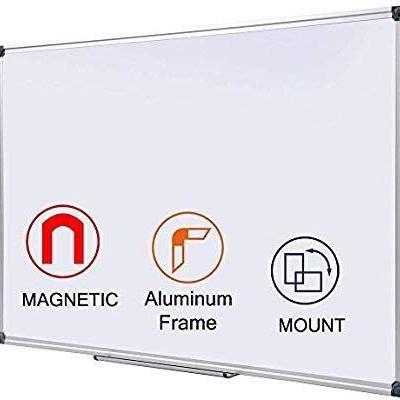48 x 36 Inch Large Magnetic Dry Erase Board with P ...