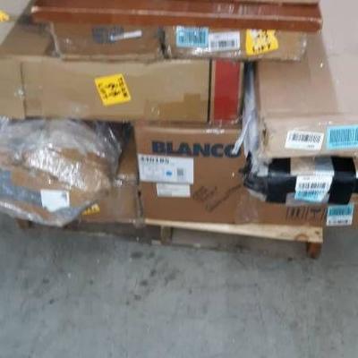 Assorted Pallet, Damaged Items, Parts, Misc., etc.