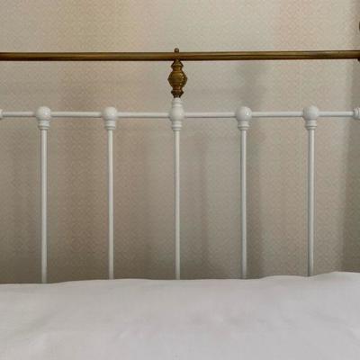 Antique Brass Twin Beds, PAIR