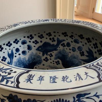 Chinese Blue and White Planter