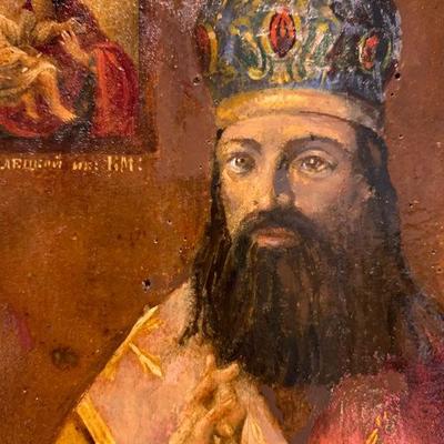 Metropolitan of Rostov, Oil on Canvas 