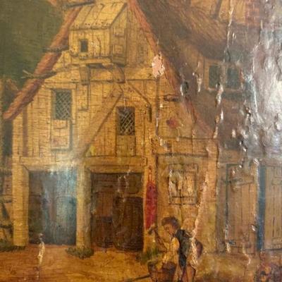 Oil on Board, 19th C 