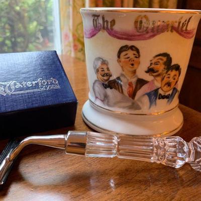Waterford Razor, Shaving Cup 