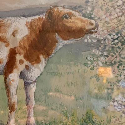 Delbert Dana Coombs, 1850-1938, Watercolor 