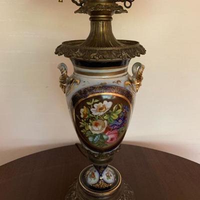 Sevres Style Lamp 