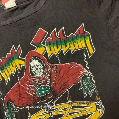 Vintage Concert Tees, Black Sabbath 