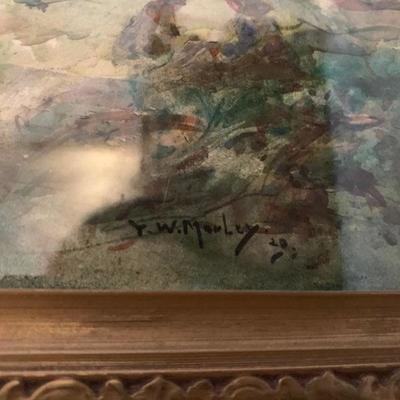 Thomas William Morley, 1859-1925, Watercolor 