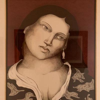 Miguel Martinez, 'Dona Elena', Numbered Print 