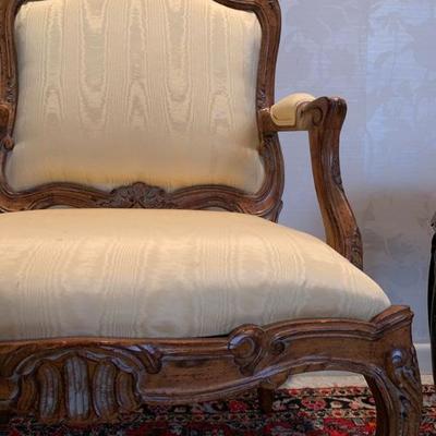 Carved Frame Armchair 