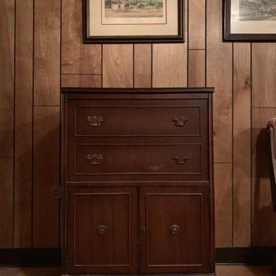 Hidden Bar Cabinet 