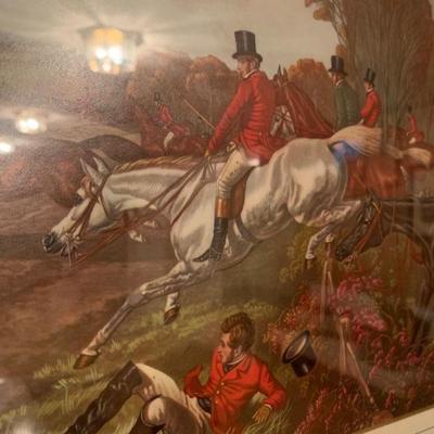 Fox Hunting Print 