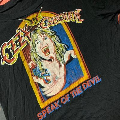 Vintage Concert Tees, Ozzy Ozbourne 