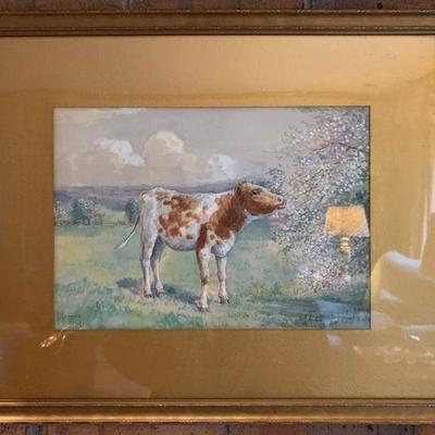 Delbert Dana Coombs, 1850-1938, Watercolor 