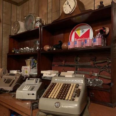 Vintage Adding Machines 