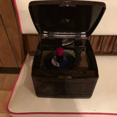 RCA Victor Portable Record Player 