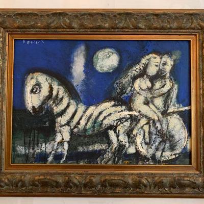 Gagik Ghazanchyan, Armenian, Oil on Canvas 