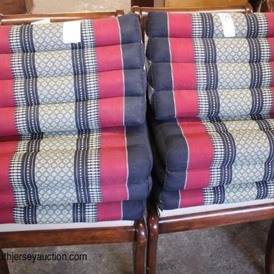 PAIR of Asian Roll Up Lounge Chairs

Auction Estimate $100-$200 â€“ Located Inside