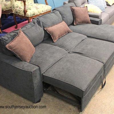 NEW 2 Piece Sofa Chaise Convertible with Pull Out Bed

Auction Estimate $200-$400 â€“ Located Inside