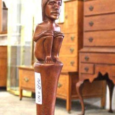 Carved African Art Sculpture

Auction Estimate $50-$100 â€“ Located Inside