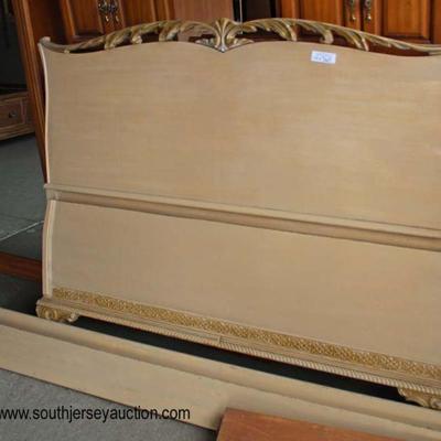  Carved Decorated Full Size Bed

Auction Estimate $20-$50 â€“ Located Dock 