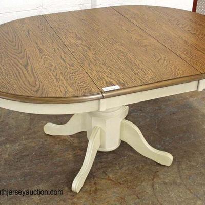 NEW Country Style Dining Room Table with 1 Leaf

Auction Estimate $100-$300 â€“ Located Inside