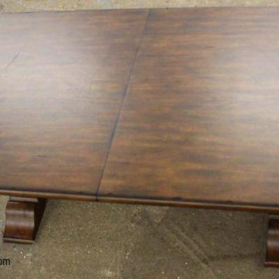 NEW Country Farm Style Rustic Stretcher Base Dining Room Table

Auction Estimate $200-$400 â€“ Located Inside

