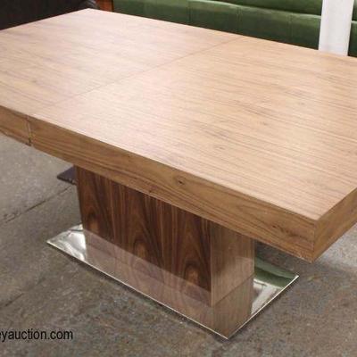 NEW Modern Design Danish Walnut Dining Room Table with 1 Leaf

Auction Estimate $200-$400 â€“ Located Inside