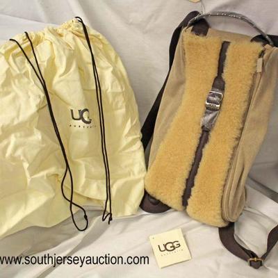 Like New â€œUgg Australiaâ€ Backpack with Storage Bag

Auction Estimate $50-$100 â€“ Located Glassware 