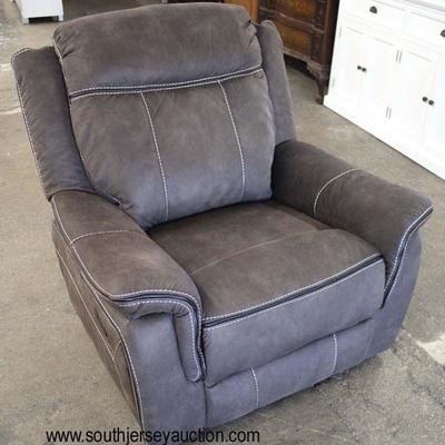 NEW Leather Brown Recliner

Auction Estimate $200-$400 â€“ Located Inside

