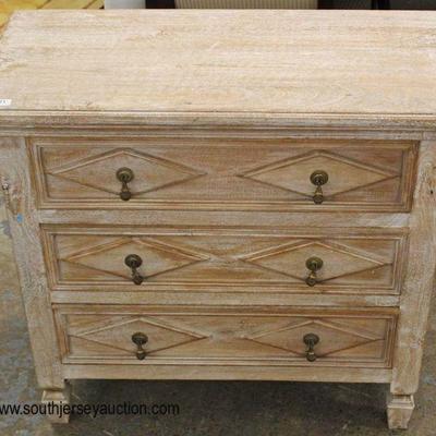 Reclaim Wood Style 3 Drawer Panel Side Low Chest

Auction Estimate $200-$400 â€“ Located Inside