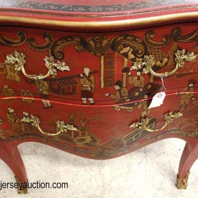 BEAUTIFUL â€œMaitland-Smith Furniture from the Work Rooms and Show Rooms of Greenbaum Interiorsâ€

Asian Decorated 2 over 1 Commode with...