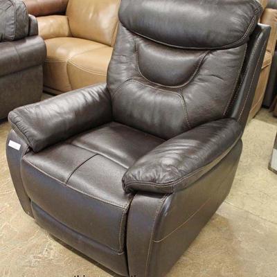 NEW Brown Leather Recliner with USB Port

Auction Estimate $200-$400 â€“ Located Inside