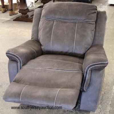NEW Leather Brown Recliner

Auction Estimate $200-$400 â€“ Located Inside

